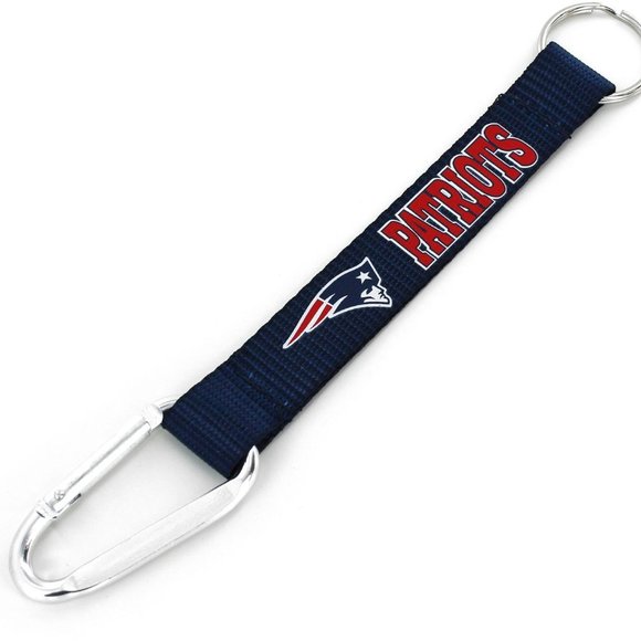 Other - New England Patriots  8" Carabiner Lanyard Keychain